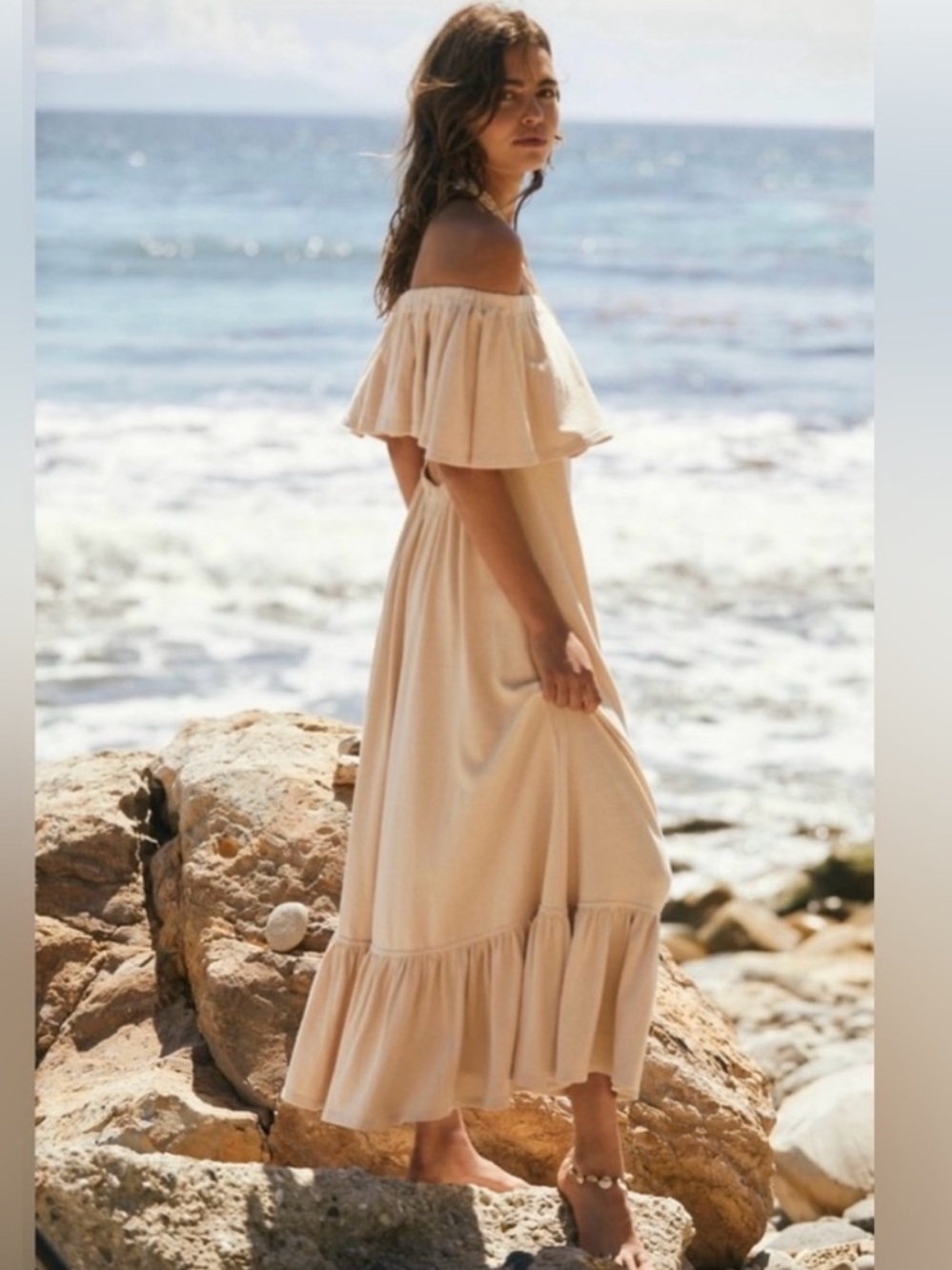 Free People Lynne midi dress